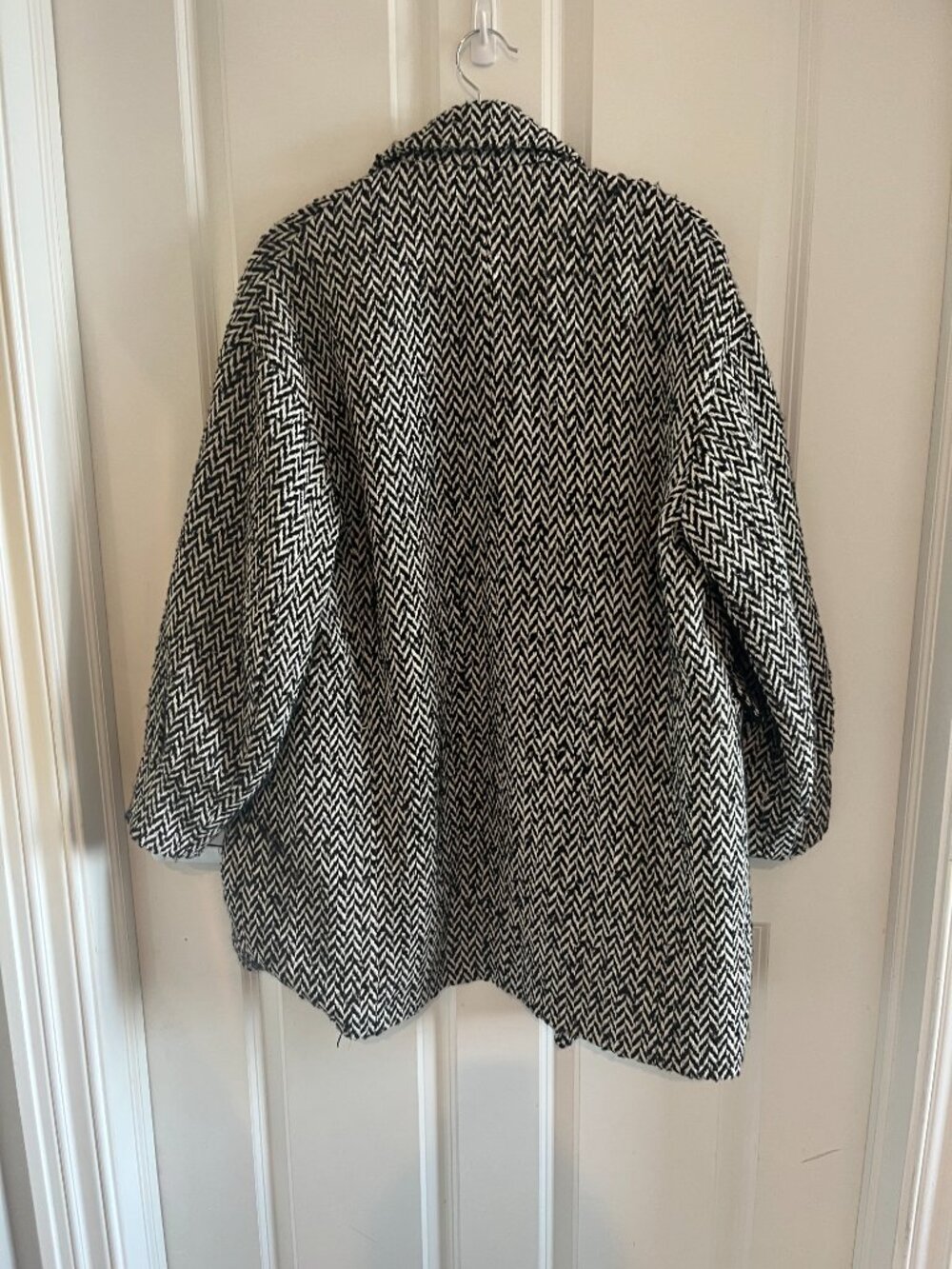 MANGO BW Wool Blend Coat View 3